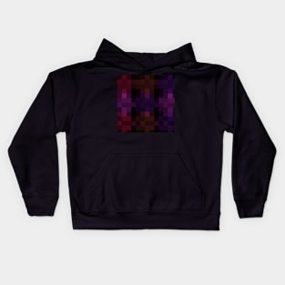 Mosaic of Magical Geometric Shapes Kids Hoodie